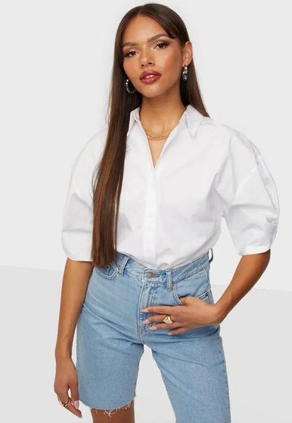 Selected Femme Slflilo 2/4 Shirt M Skjortor