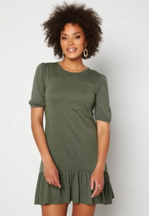 JDY Urban Gabriella S/S Dress Kalamata / Melange XS