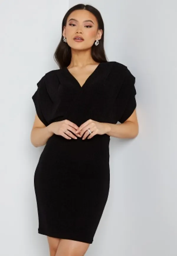 JDY Vivi S/S Dress Black DTM Lurex S