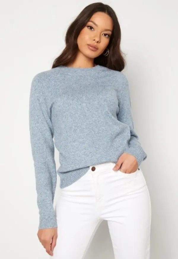 VERO MODA Doffy LS O-Neck Blouse China Blue Detail:Me M