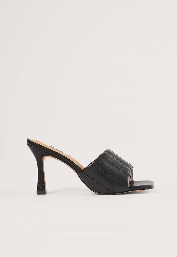 NA-KD Shoes Stilettmules - Black