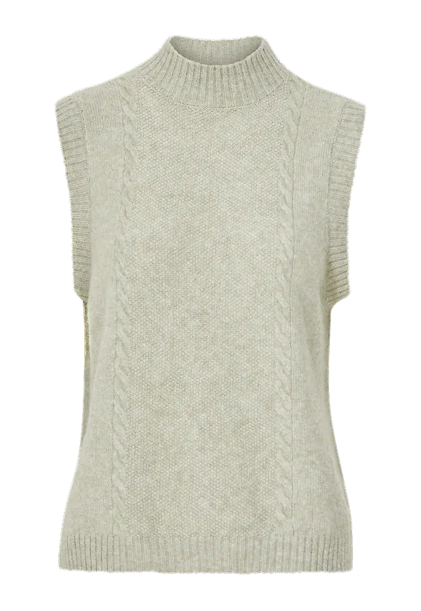 Only - Väst onlGabi Life S/L Vest - Grön