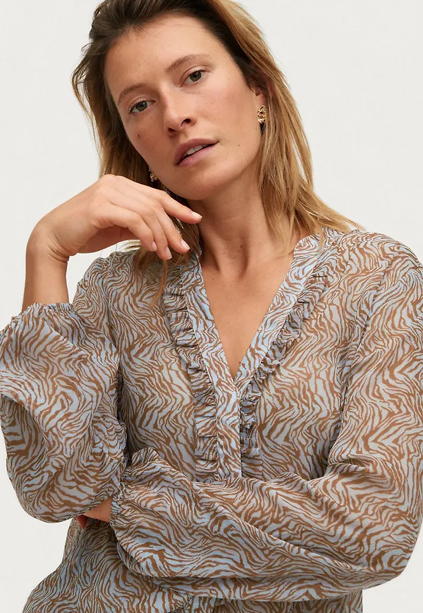 Saint Tropez - Blus ValerieSZ Shirt - Beige