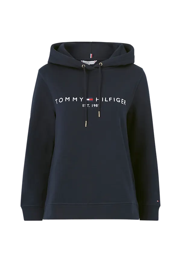 Tommy Hilfiger - Huvtröja Heritage Hilfiger Hoodie LS - Blå