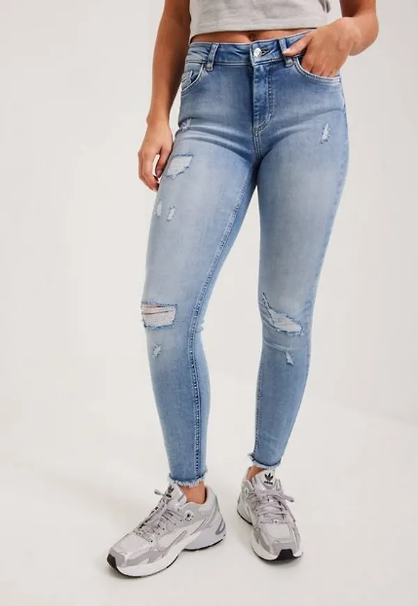 Only Onlblush Mid Sk Rw Ak Dt REA213NOOS Skinny