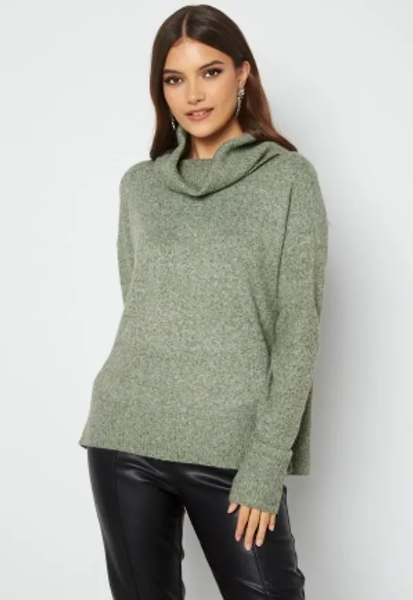 VERO MODA Doffy Cowlneck Knit Laurel Wreath S