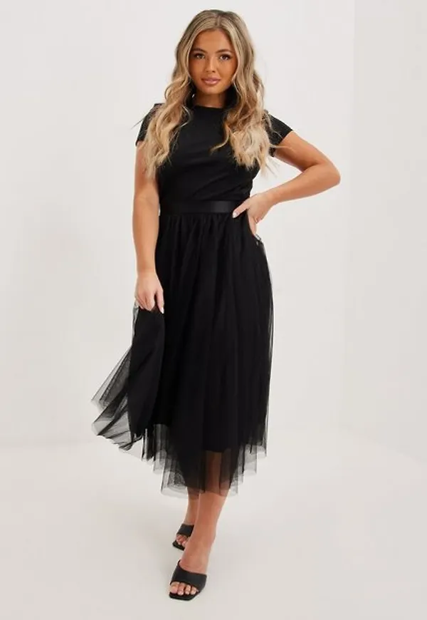 Ida Sjöstedt Flawless Skirt Midikjolar Black