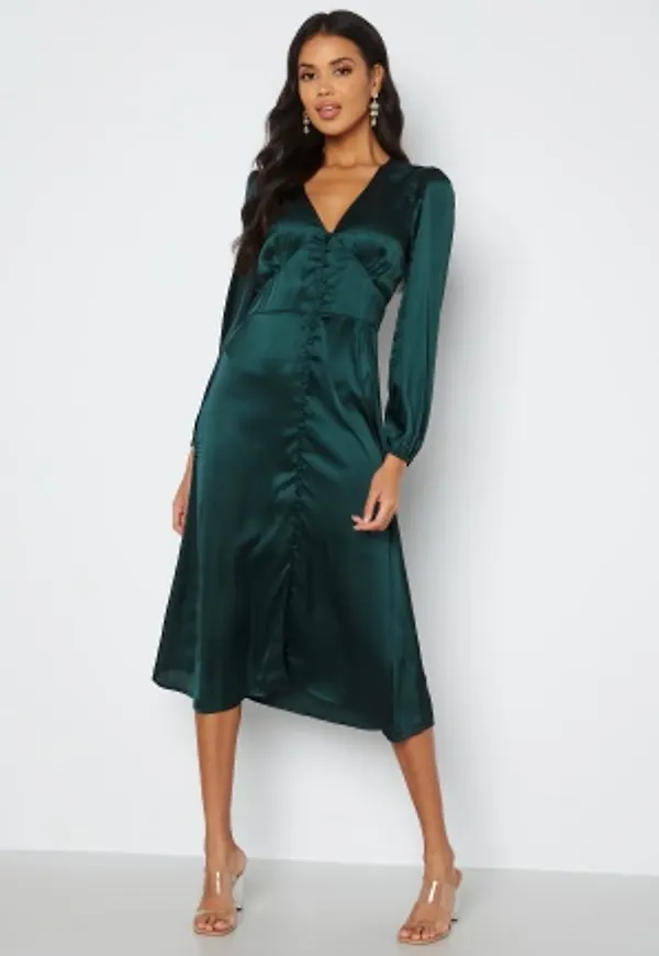 BUBBLEROOM Prudence dress Dark green 46
