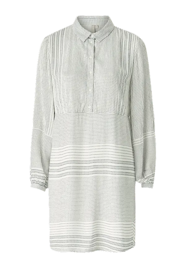 pieces - Klänning pcMulani LS Dress - Vit