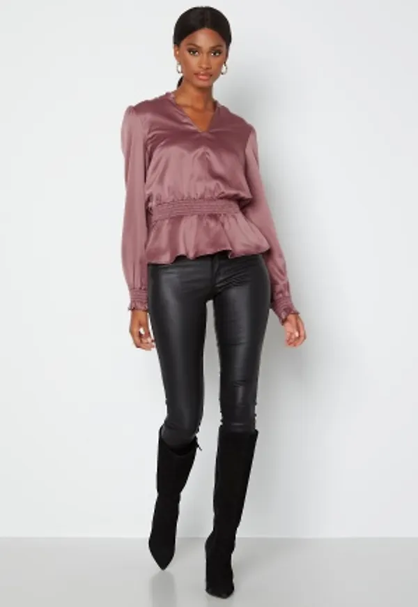 BUBBLEROOM Delorah blouse Old rose 42