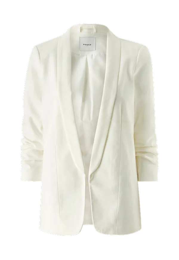 pieces - Kavaj pcBoss 3/4 Blazer - Vit
