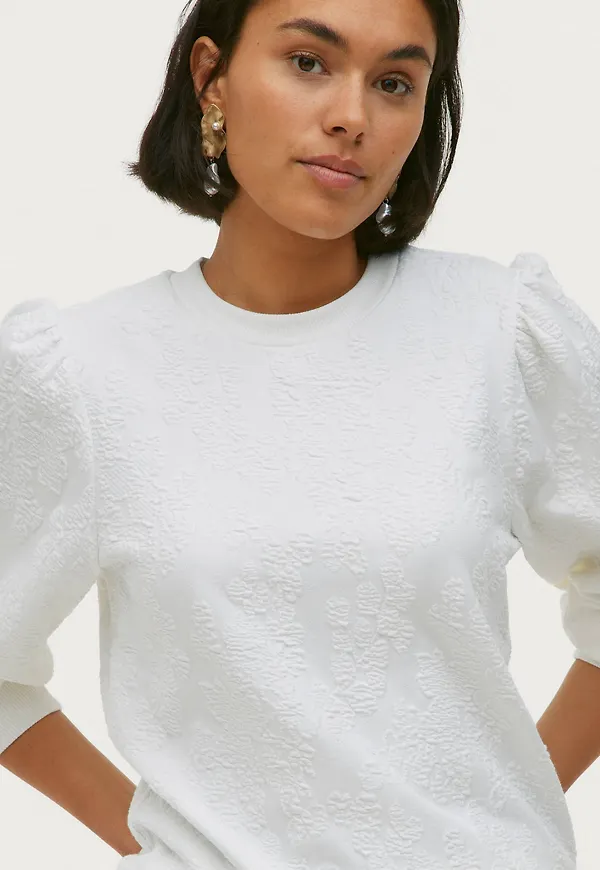 Saint Tropez - Sweatshirt KaciSZ Sweatshirt - Vit