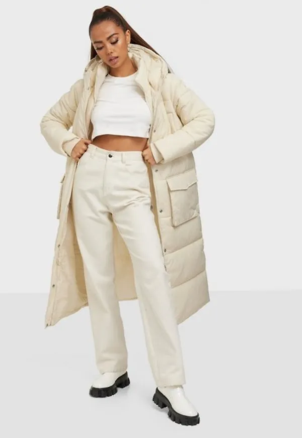 Calvin Klein Jeans Crinkle Long Puffer Dunjackor