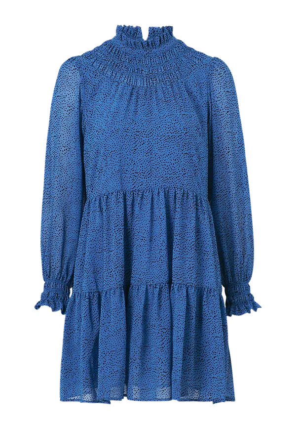 pieces - Klänning pcMathila LS Dress - Blå
