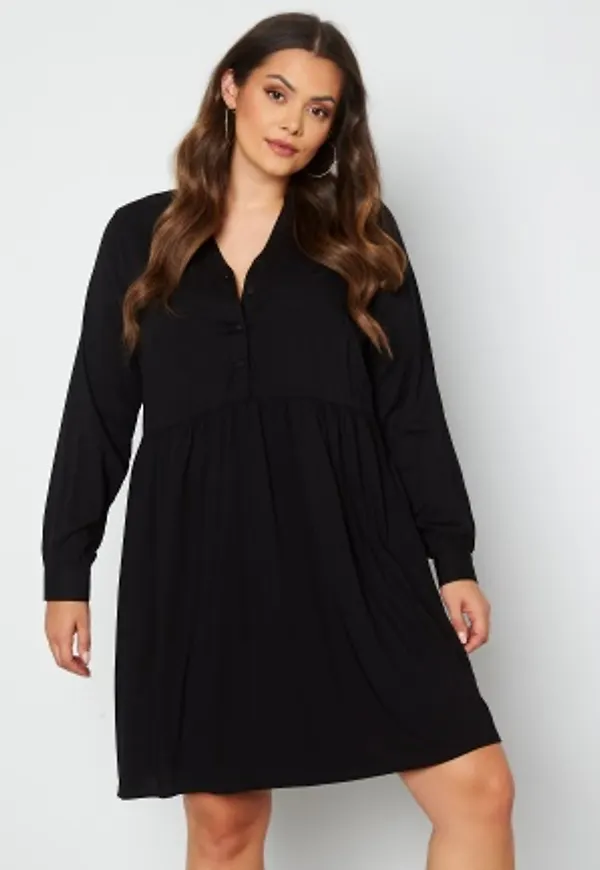 Vero Moda Curve Veronica LS Dress Black 50