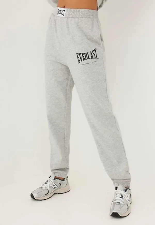 Only Onleverlast Sweat Pant Nn Mjukisbyxor Light Grey Melange