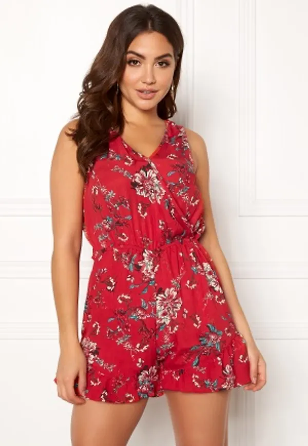 Rut & Circle Fatima Playsuit Red Combo L