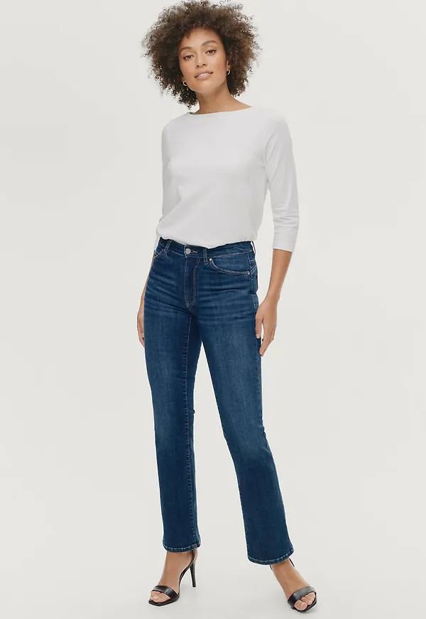 Ellos - Jeans Luella Shaping Bootcut - Blå