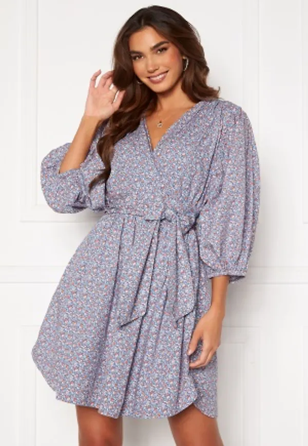 Y.A.S Tassa 3/4 Dress Parisian Blue L