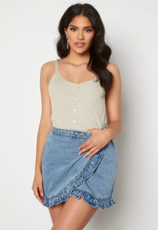 Object Collectors Item Lucilla Knit Singlet Sandshell M