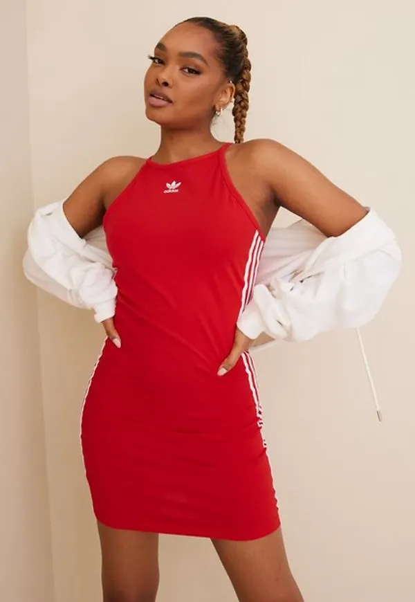Adidas Originals Dress Fodralklänningar Red