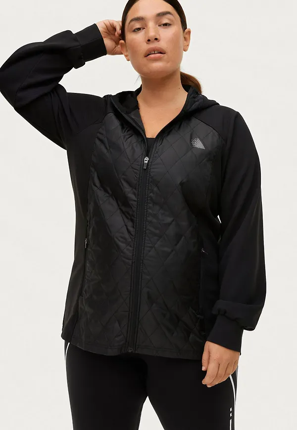 Zizzi - Jacka aTacu L/S Jacket - Svart