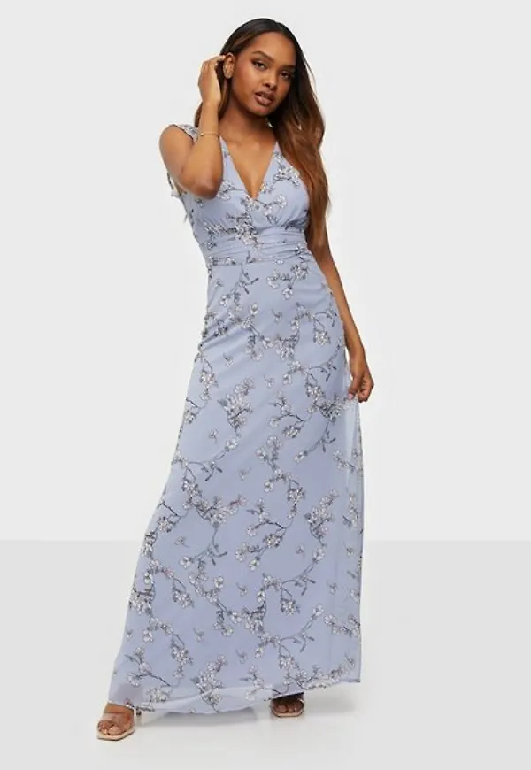 NLY Eve Gorgeous Frill Gown Maxiklänningar