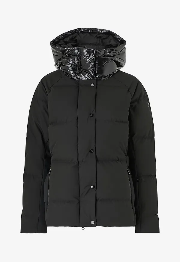 8848 Altitude - Dunskidjacka Delaine Ski - Svart