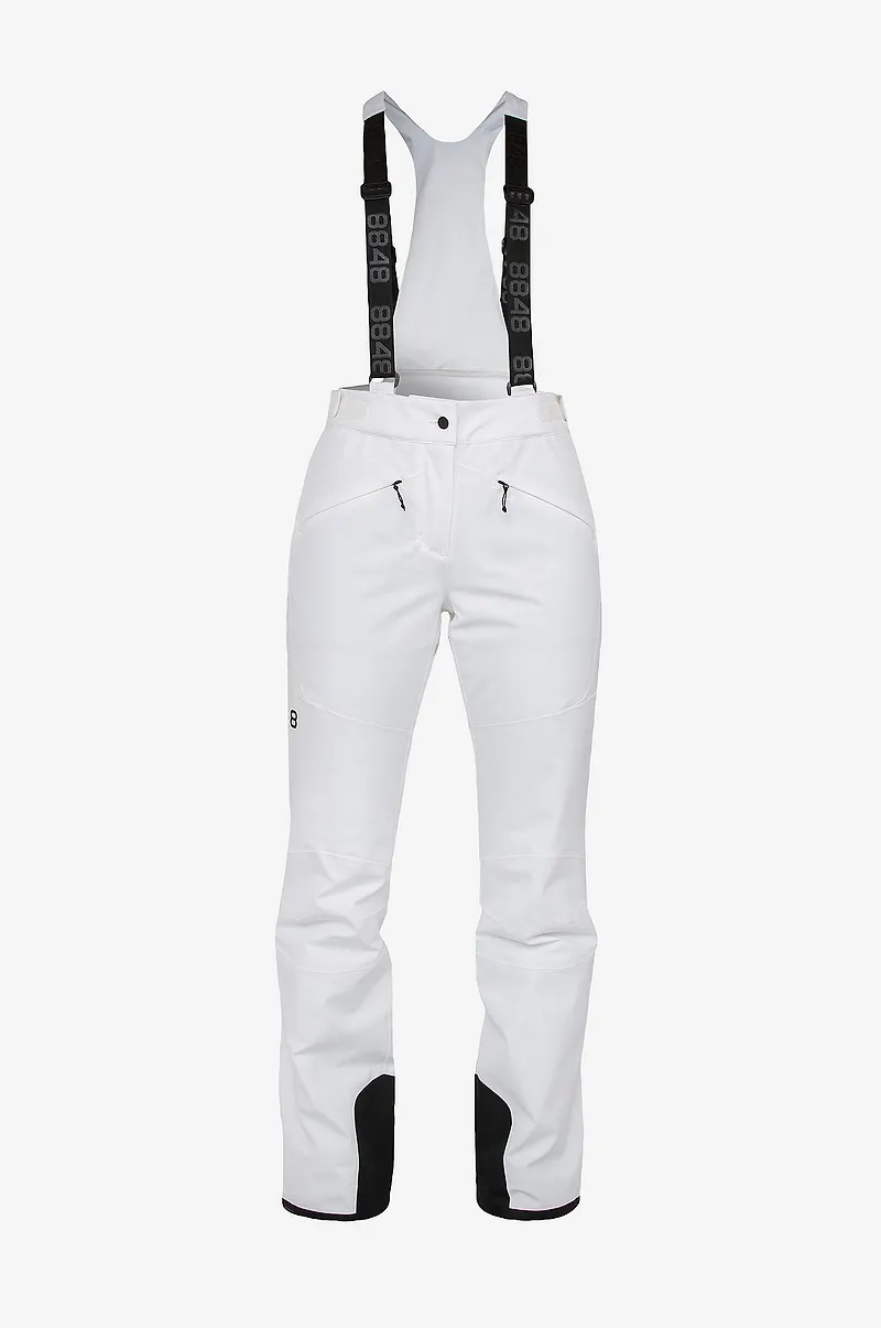 8848 Altitude - Skidbyxor Poppy W Pant - Vit