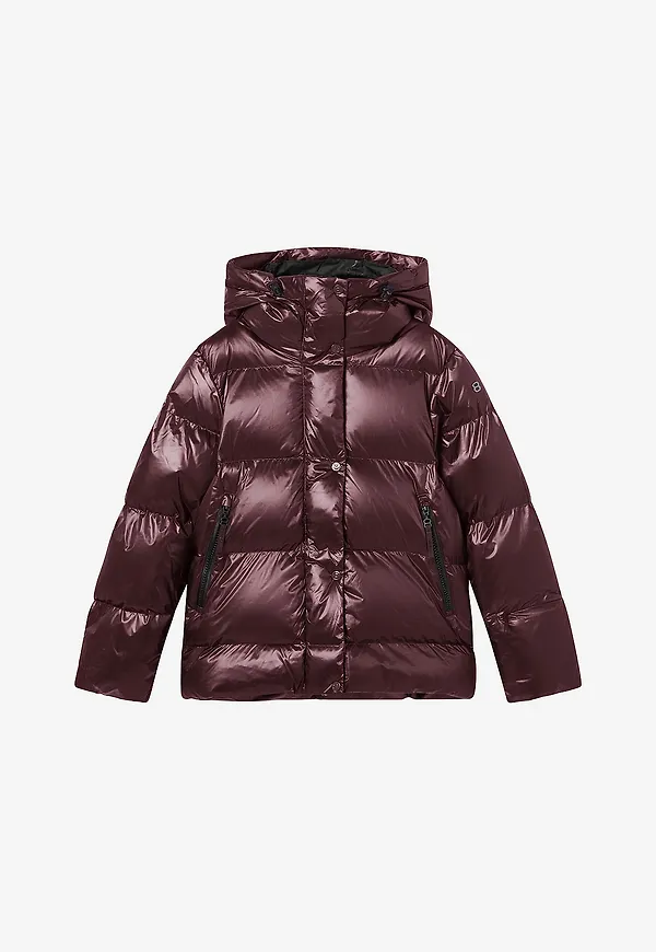 8848 Altitude - Skidjacka Saga JR Ski Jacket - Röd