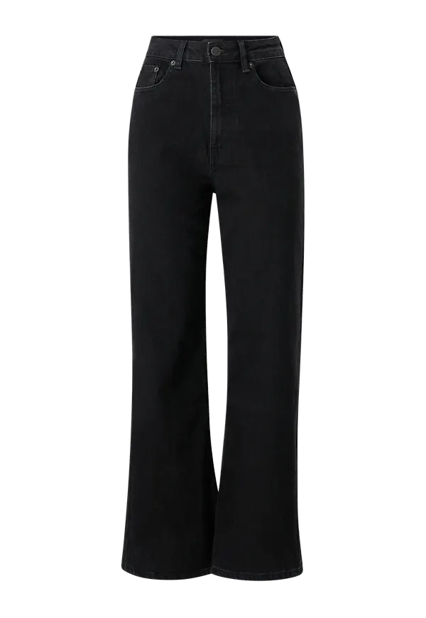 Only - Jeans onlCamille Life EX HW Wide Dnm Noos - Svart