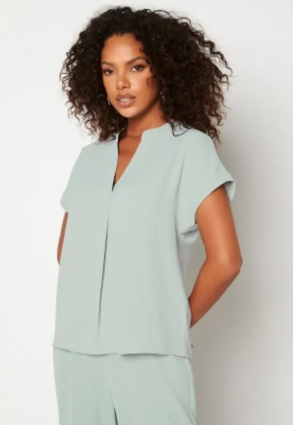BUBBLEROOM Matilde blouse Dusty green 36