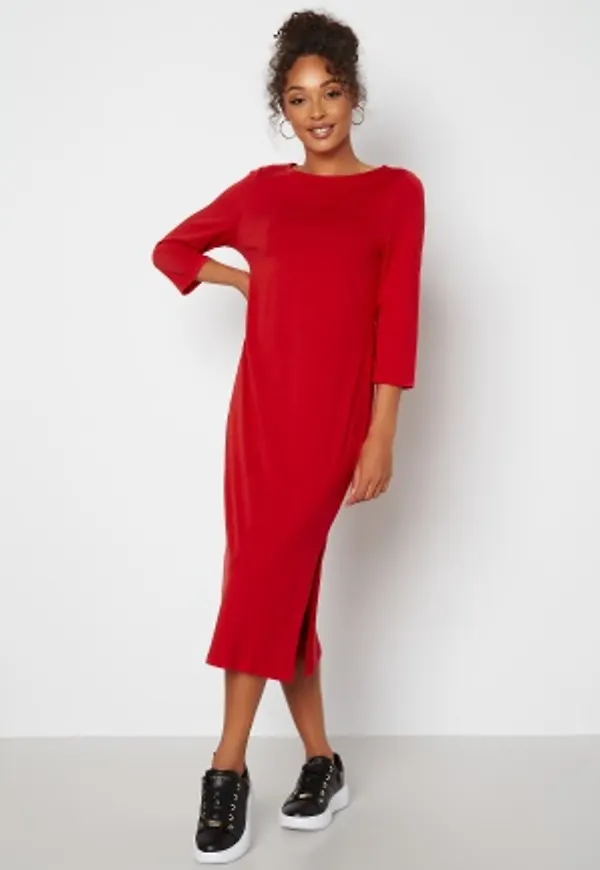 Happy Holly Priscilla Midi Dress Red 40/42
