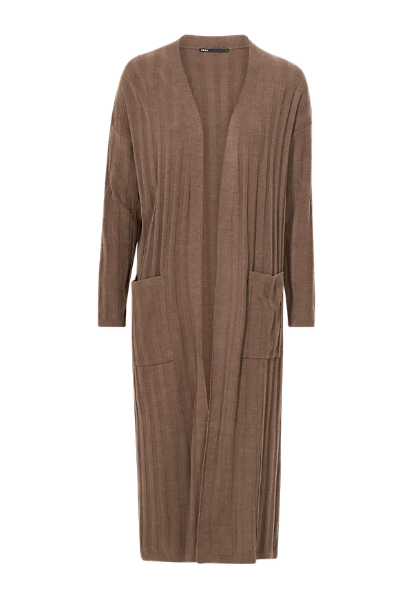 Only - Cardigan onlNew Tessa L/S Long - Brun