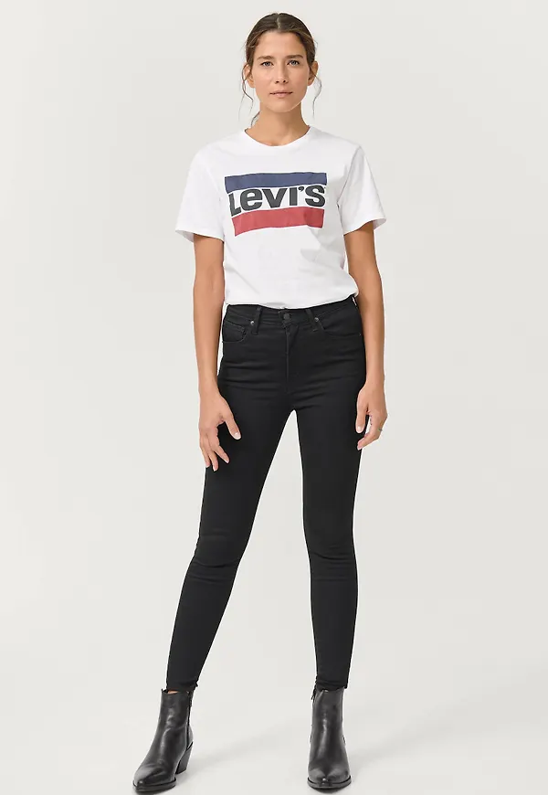 Levi's - Jeans Mile High Super Skinny - Svart