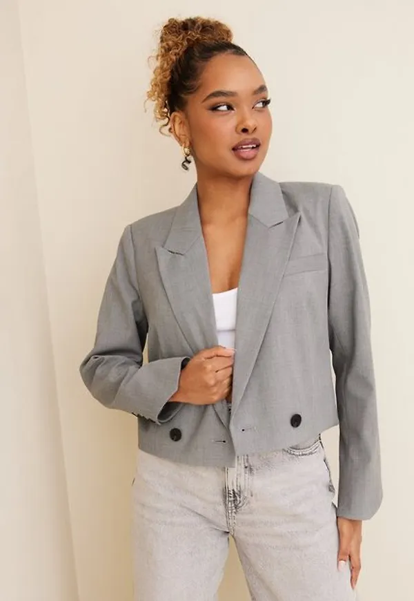 Co'couture Tilda Crop Blazer Kavajer