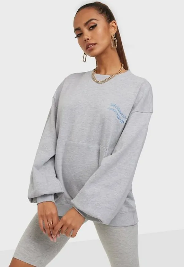 Missguided Coord Oversized Sweatshirt Sweatshirts