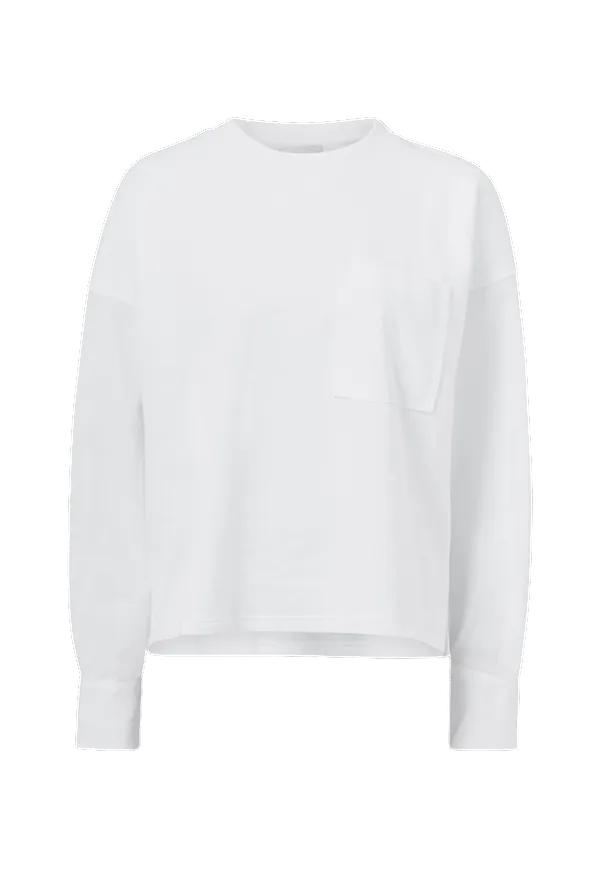Second Female - Sweatshirt Joffe Oversized Sweat - Vit