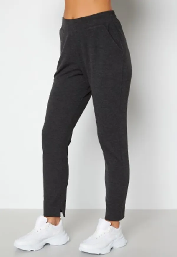 Happy Holly Tora soft pants Dark grey melange 52/54
