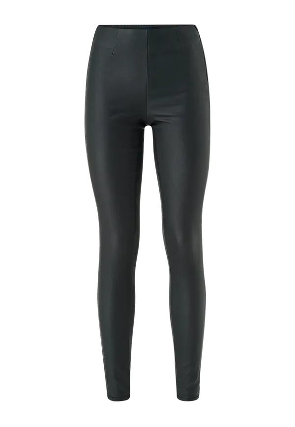 pieces - Leggings pcSkin Paro HW Coated - Svart
