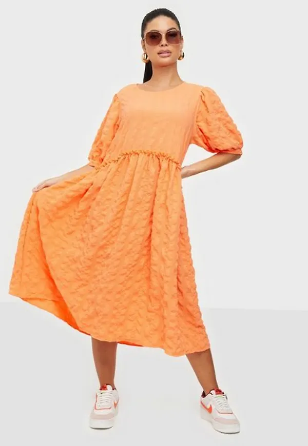 Pieces Pcludmilla Ss Dress Pb Loose fit dresses