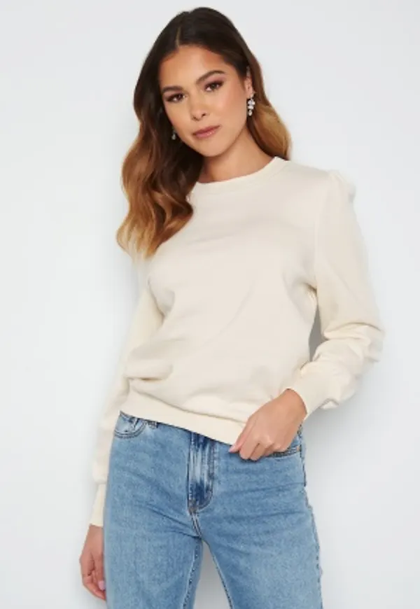 Happy Holly Veronica puff top Cream 36/38