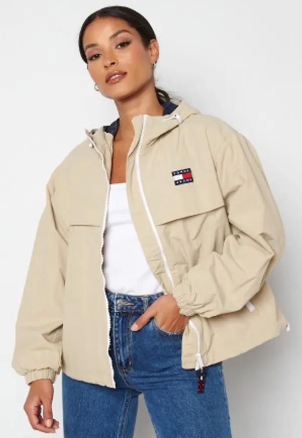 TOMMY JEANS Chicago Windbreaker ACM Savannah Sand M