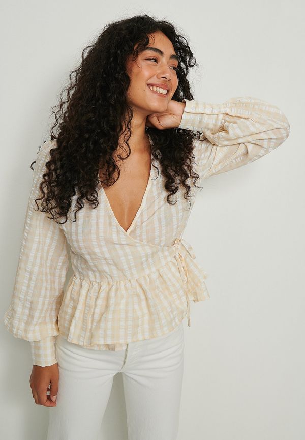 NA-KD Blus - Beige
