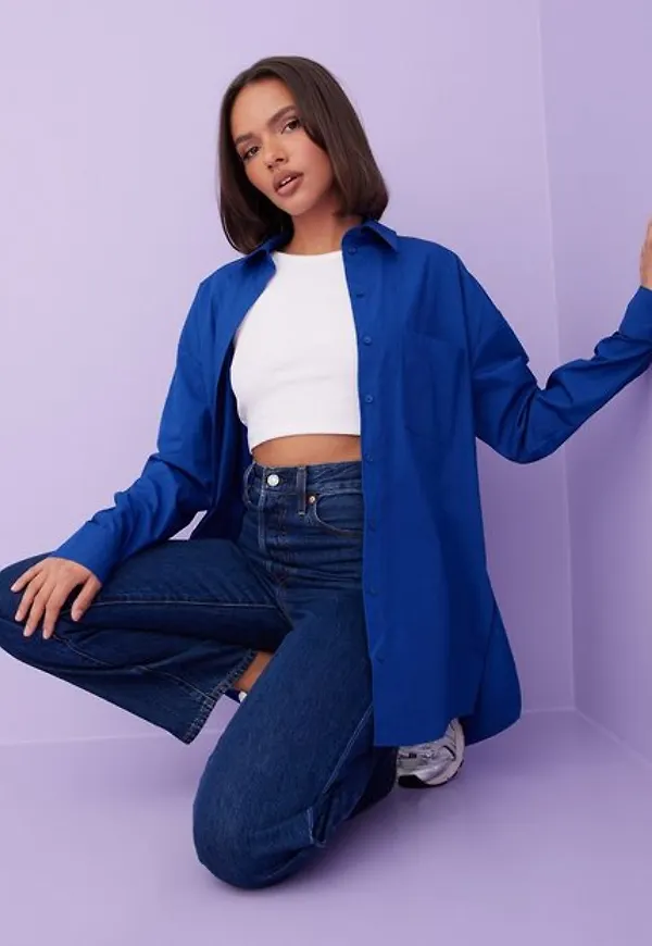 NLY Trend Everyday Shirt Skjortor Blå