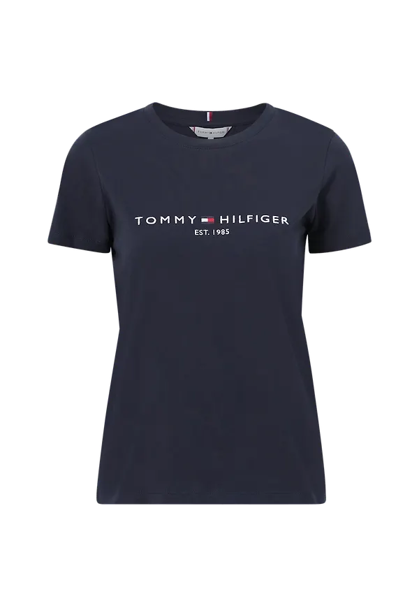 Tommy Hilfiger - Topp Heritage Hilfiger C-NK Reg Tee - Blå