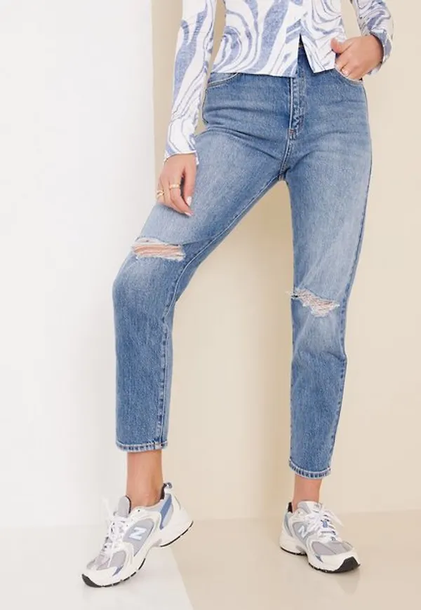 Abrand Jeans A 94 High Slim Amelia Rip High waisted jeans