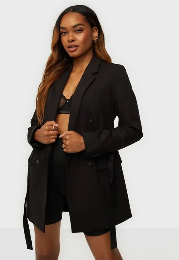 Calvin Klein Recycled Milano Belted Blazer Kavajer