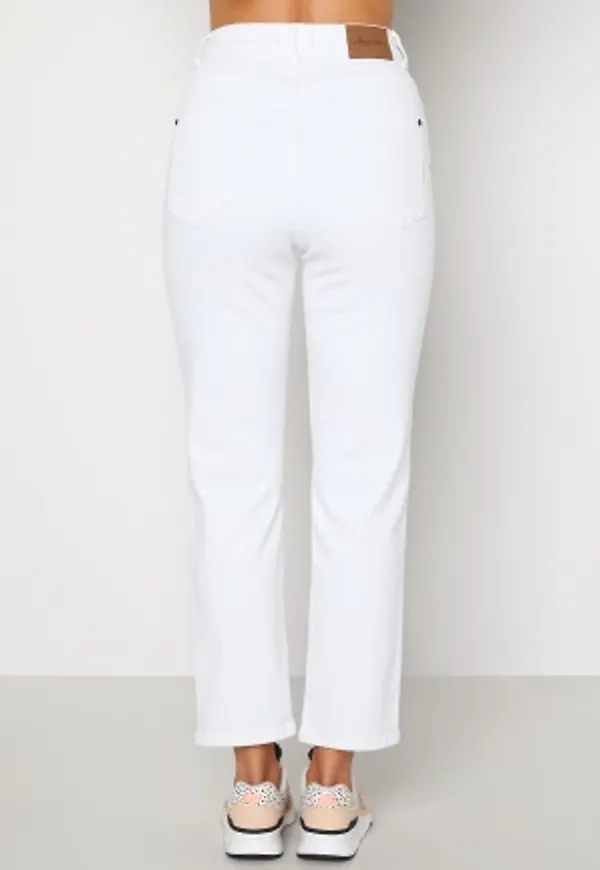 Happy Holly Peggy straight leg jeans White 40