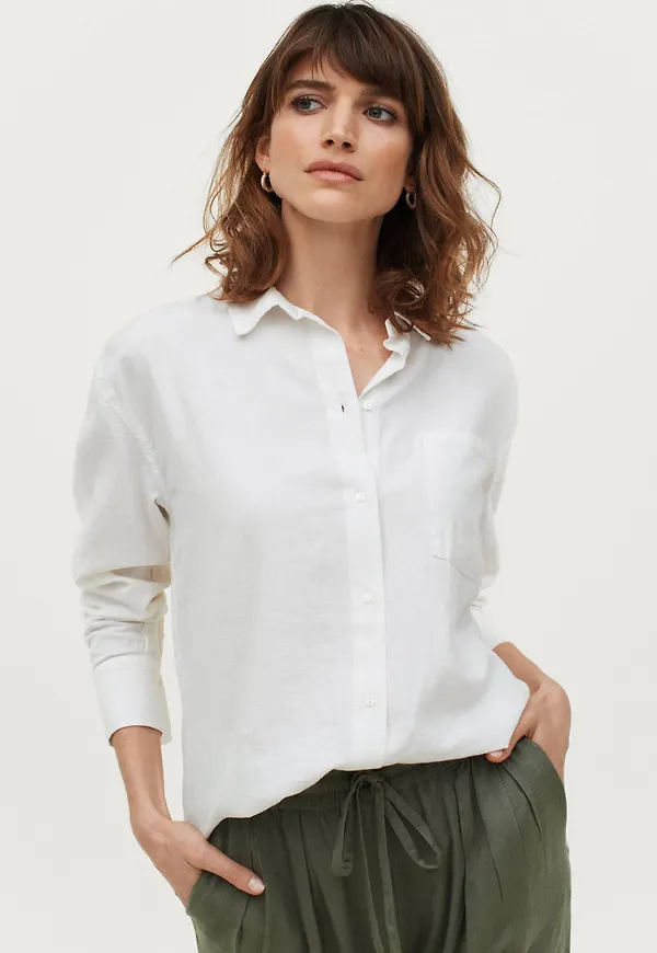 Saint Tropez - Skjorta FiaSZ Shirt - Vit